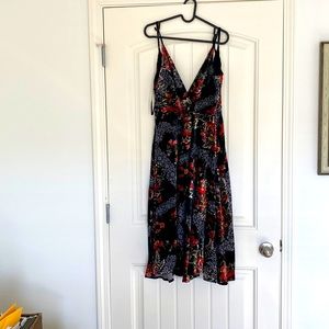 Velvet dress from Anthropology